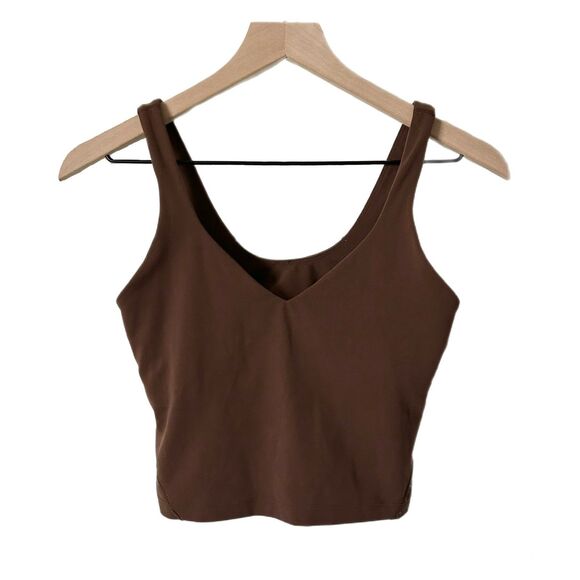Lululemon Align Tank Top in Java Brown Nulu Size 6 - Picture 1 of 4